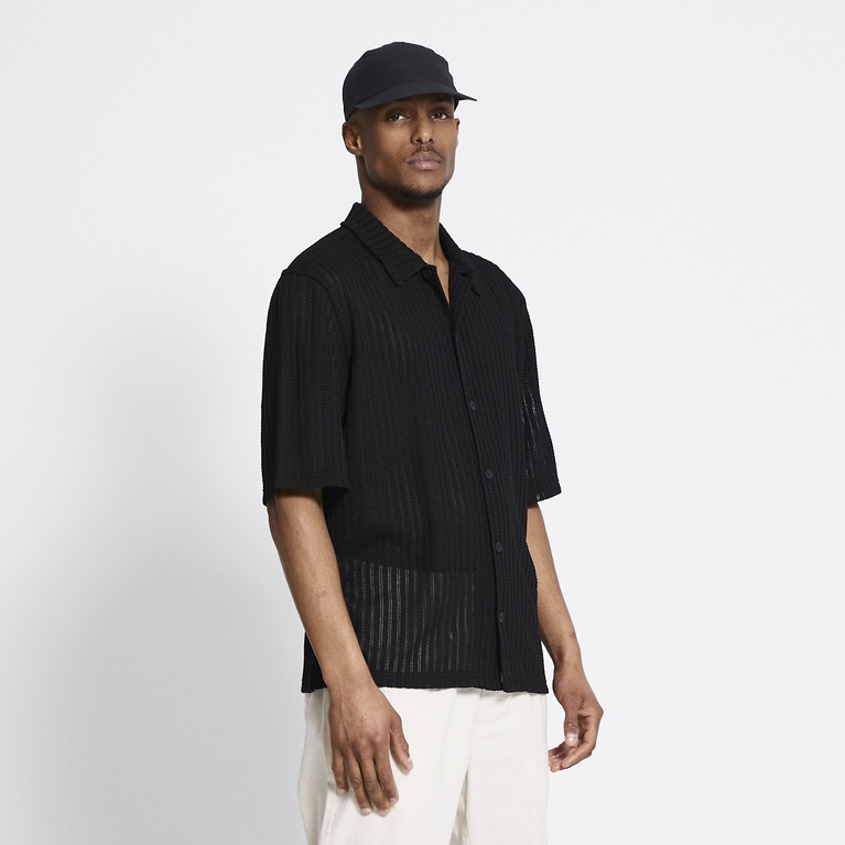 Kortermet skjorte "Smith knitted Braid" Kortermet skjorte "Smith knitted Braid"